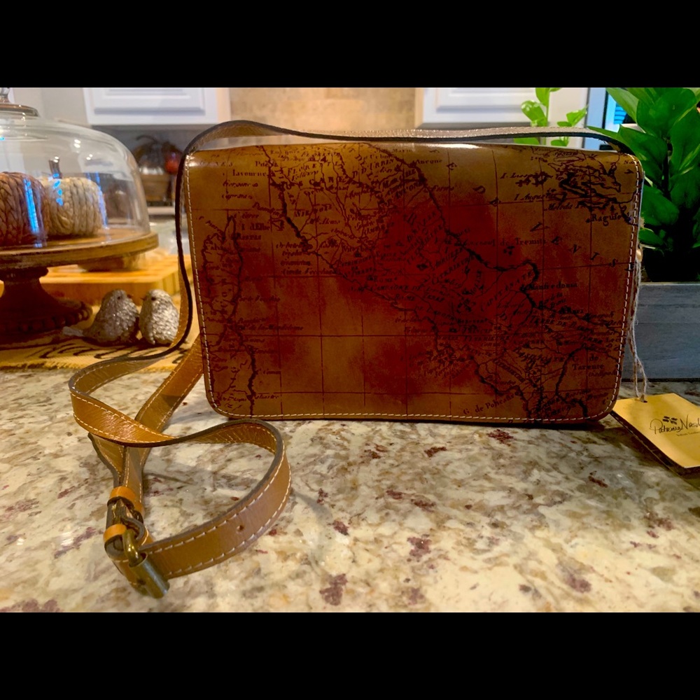 Patricia Nash Bari Signature Map Purse